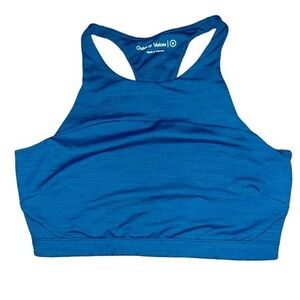 Outdoor Voices TechSweat™ Crop Top Blue size medium